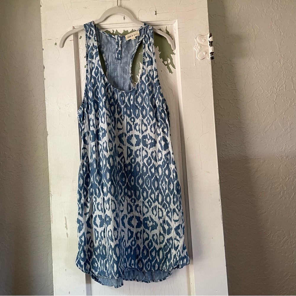 Anthropologie Cloth & Stone Racerback Mini Dress